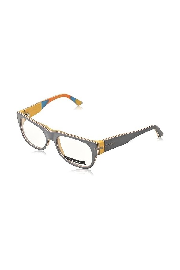 Italia Independent 5512M Sunglasses, Grey Yellow, 49 Unisex