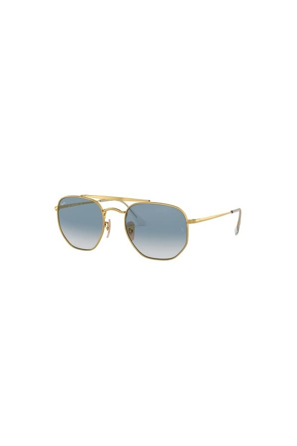 Ray-Ban 0RB3648 001/3F 54 Montures de Lunettes, Or Gold/Clear Gradient Blue , Mixte Adulte