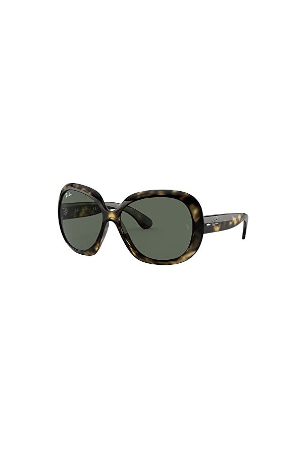 Ray-Ban Lunettes de Soleil JACKIE OHH II RB 4098 Transparent Tortoise/Grey Green 60/14/135 femme