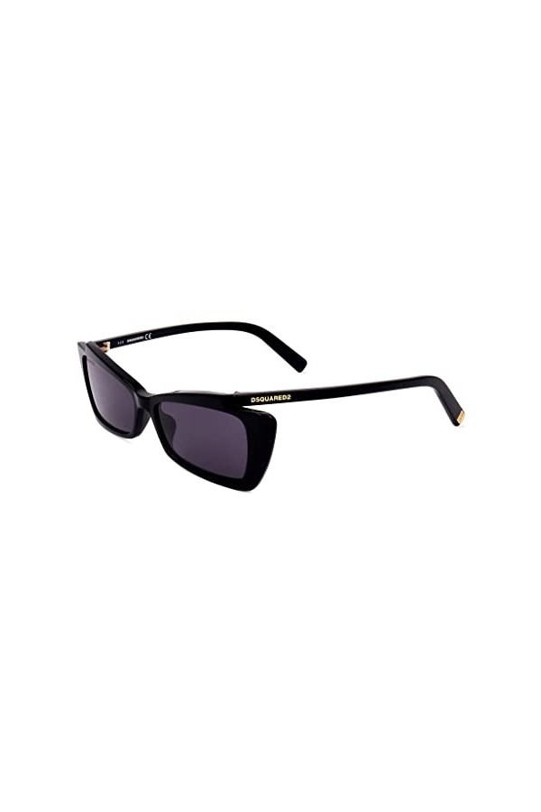 DSQUARED2 EYEWEAR Dq0347 Lunettes de Soleil, Noir, 56 Femme