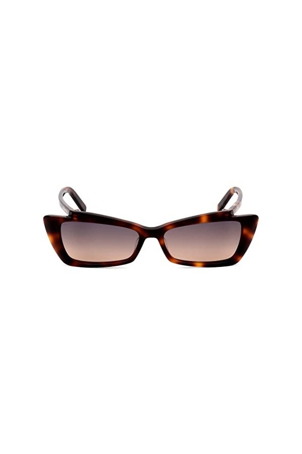 DSQUARED2 EYEWEAR Dq0347 Lunettes de Soleil, Noir, 56 Femme