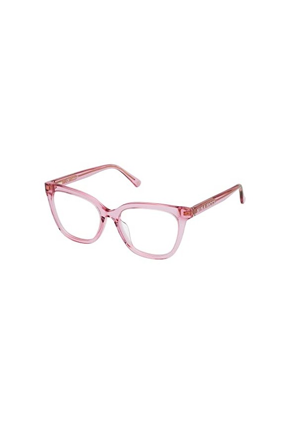 Nina Ricci Vnr288 Lunettes de Soleil, Rose Brillant, 53 Femme