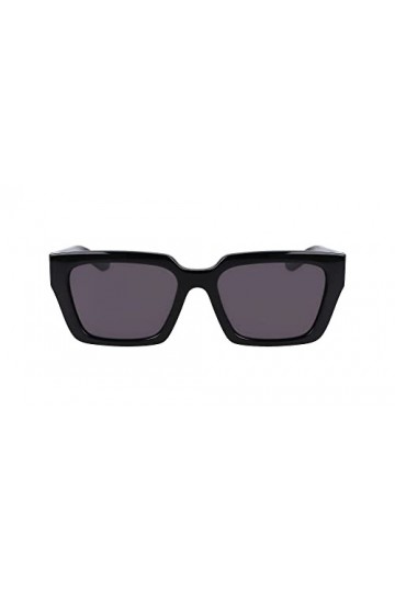 DRAGON TARRAN Lunettes de Soleil, Shiny Black with Lumalens Smoke Lens, Taille Unique Femme