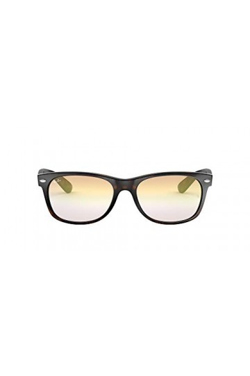 Ray-Ban 0RB2132 710/Y0 52 Montures de Lunettes, Marron Havana/Clear Gradient Gold , Mixte Adulte