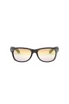 Ray-Ban 0RB2132 710/Y0 52 Montures de Lunettes, Marron Havana/Clear Gradient Gold , Mixte Adulte