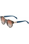 Tous Stob48 Lunettes de Soleil, Bleu, 50 Femme