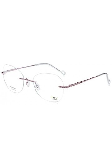 try Aetherium III EOS Ty980v Lunettes de Soleil, Rose, 54 Femme