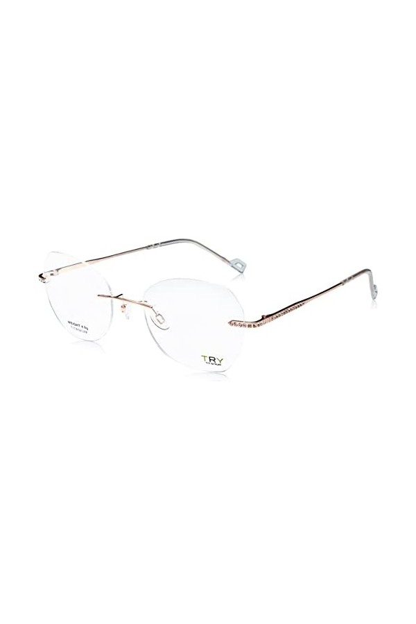 try Aetherium III EOS Ty980v Lunettes de Soleil, Rose, 54 Femme