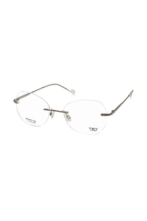try Aetherium III EOS Ty980v Lunettes de Soleil, Rose, 54 Femme