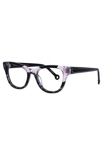 Hally & Son KIT Optical-Sun HS814V 51 19 140 Lunettes de Soleil, Black-Multicolor, Femme