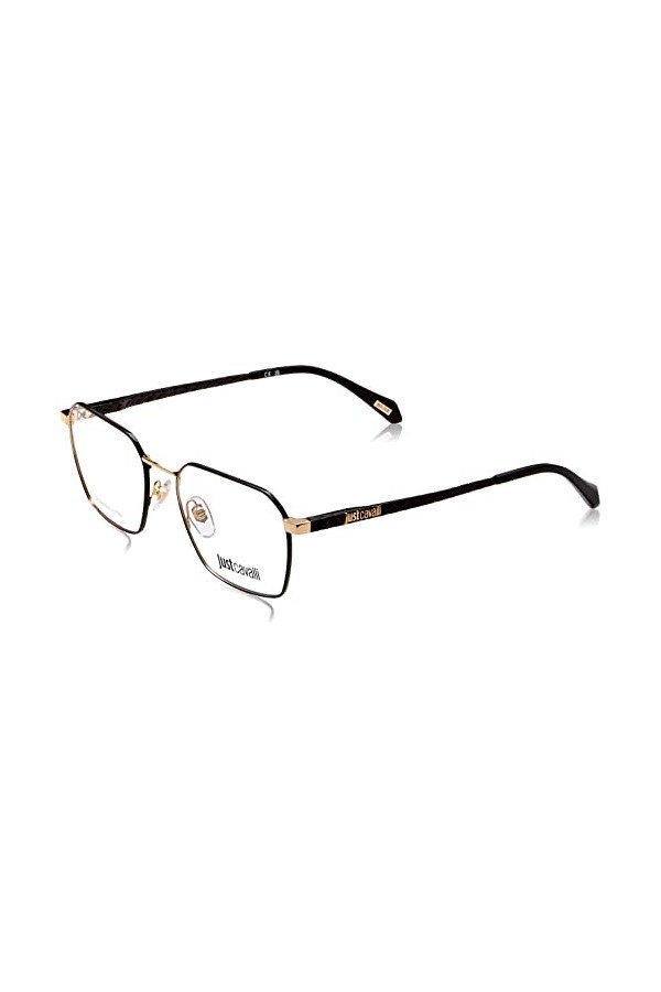 Just Cavalli VJC018 Lunettes de Soleil, SH.Rose Gold W/Black Parts, 53 Homme
