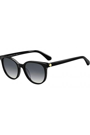 Kate Spade Melanie/S Sunglasses, Black, 52 Unisex
