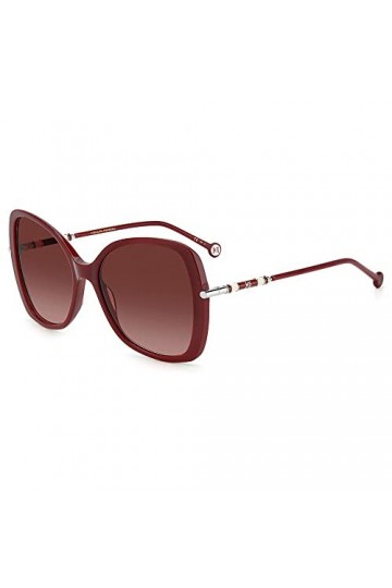 Carolina Herrera Ch 0025/s Sunglasses, LHF/3X Burgundy, 58 Unisex