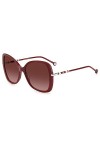 Carolina Herrera Ch 0025/s Sunglasses, LHF/3X Burgundy, 58 Unisex