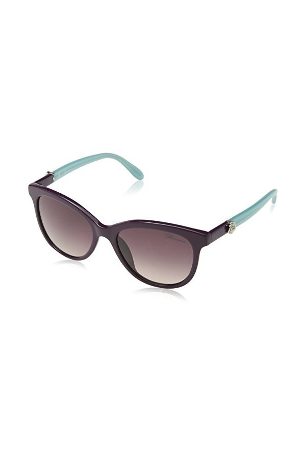 Bluemarine Sbm652 Lunettes De Soleil, Violet Shiny Purple , Taille Unique Femme