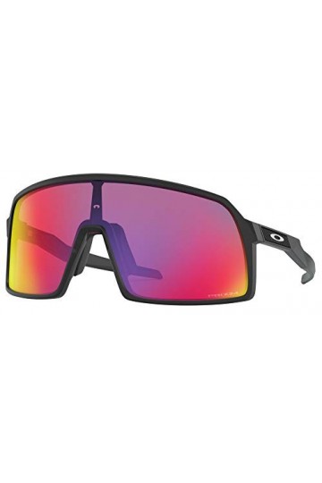 Oakley Sutro S Lunettes de Soleil, Noir Mat/Prizm Road, 0 Mixte Adulte