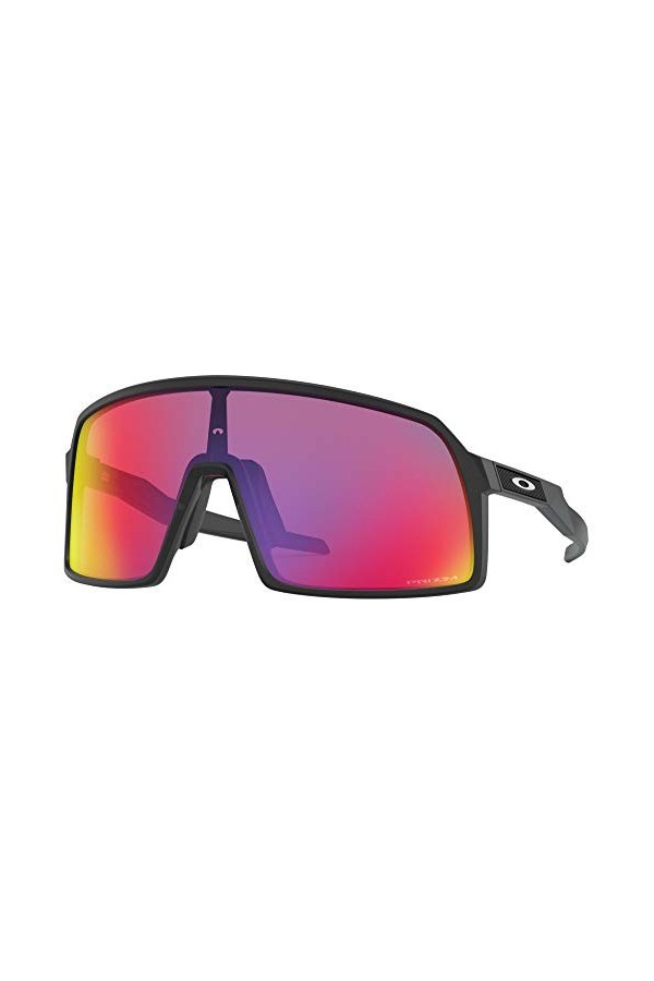 Oakley Sutro S Lunettes de Soleil, Noir Mat/Prizm Road, 0 Mixte Adulte