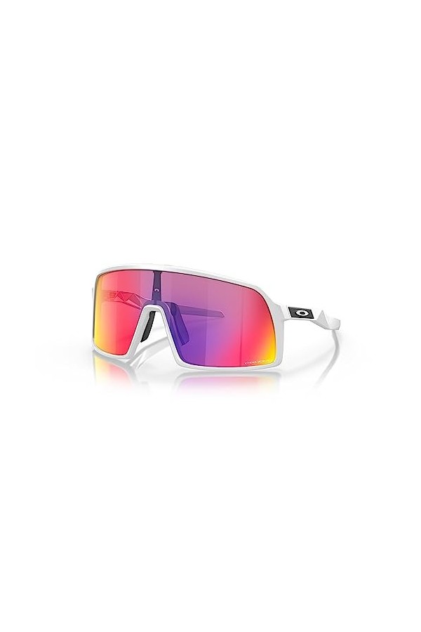 Oakley Sutro S Lunettes de Soleil, Noir Mat/Prizm Road, 0 Mixte Adulte