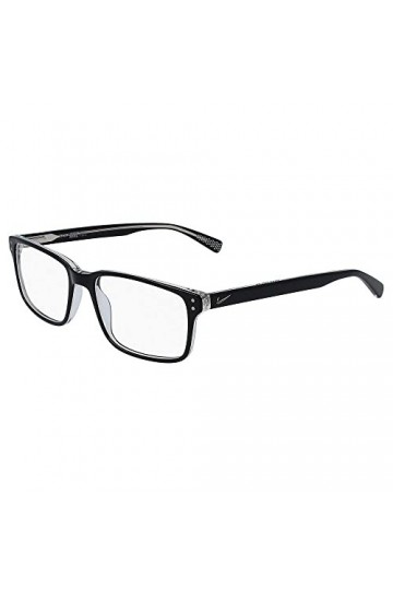 Nike 7240 Sunglasses, 002 Black Clear, 53 Unisex
