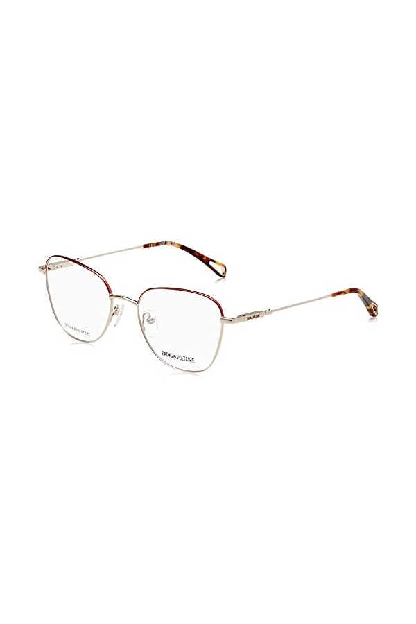 Zadig & Voltaire Vzv331 Lunettes de Soleil, SH.Palladium W/Coloured Parts, 52 Femme