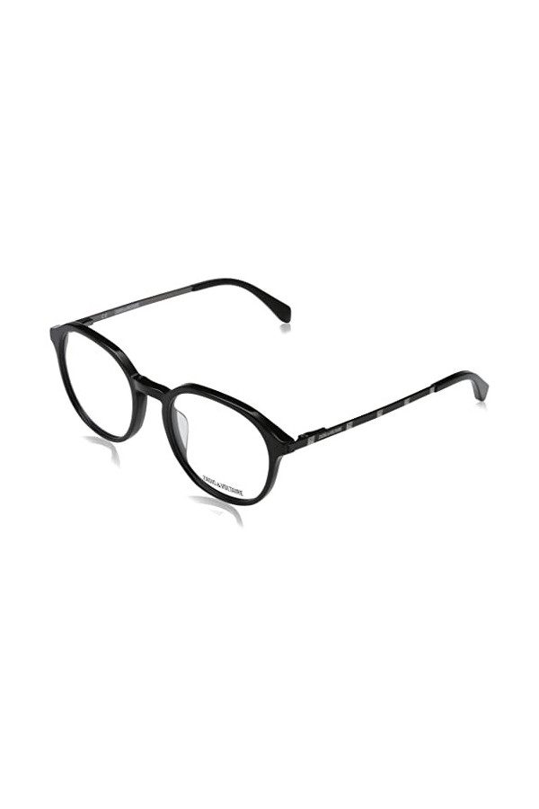 Zadig & Voltaire Vzv310 Lunettes de Soleil, Black Super Black, 51 Femme