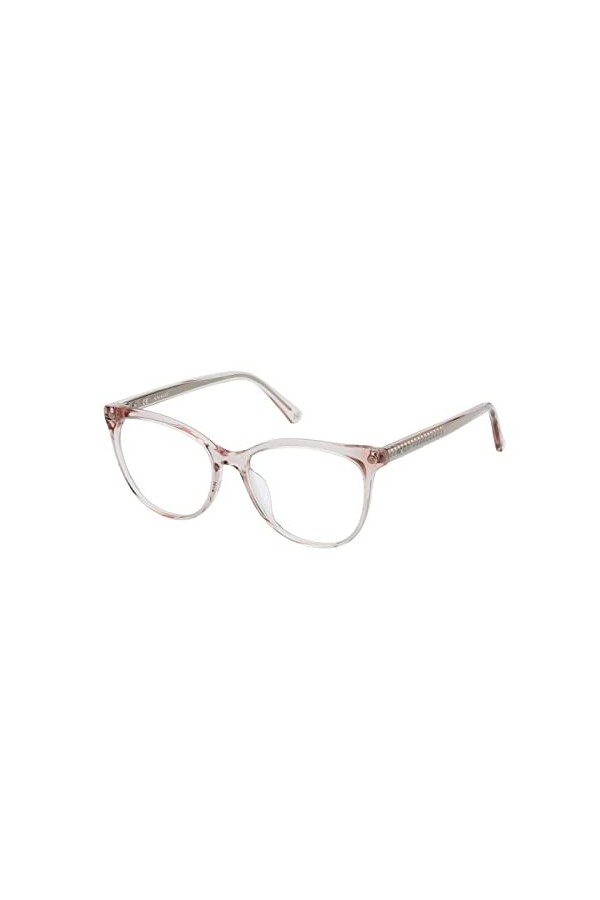 Nina Ricci Vnr342 Lunettes de Soleil, Rose Brillant, 53 Femme
