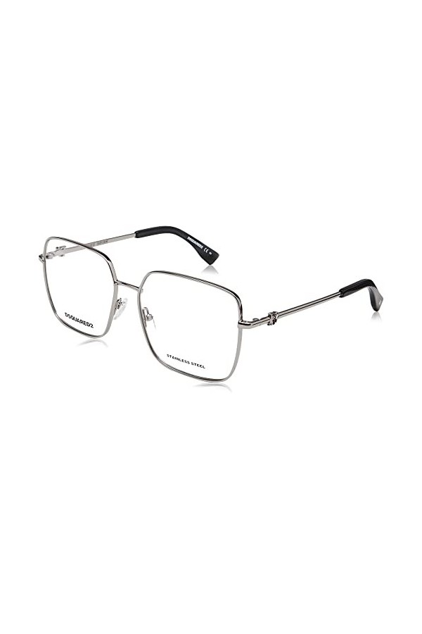 DSquared D2 0040 Lunettes de Soleil, Poh/16 Rut Gry Horn, 28 Mixte