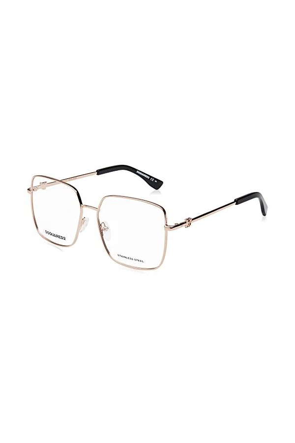 DSquared D2 0040 Lunettes de Soleil, Poh/16 Rut Gry Horn, 28 Mixte