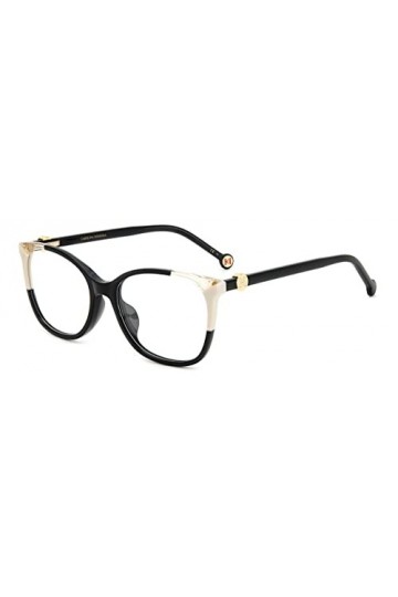 Carolina Herrera Her 0113/g Sunglasses, 9HT/17 Black Ivory, 26 Unisex