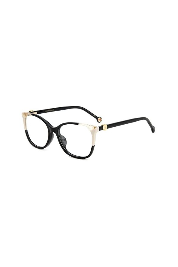 Carolina Herrera Her 0113/g Sunglasses, 9HT/17 Black Ivory, 26 Unisex