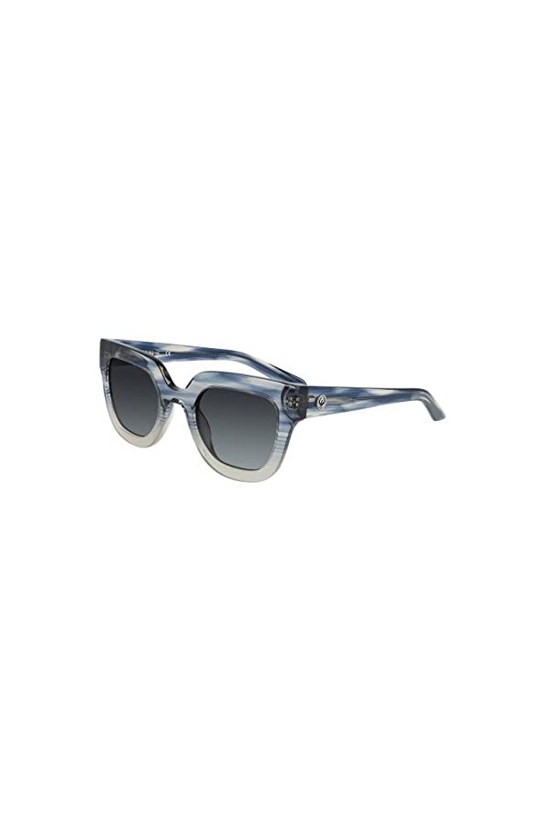 Dragon Femme Dr Purser Lunettes de Soleil, Grado de Sal Azul/Grado de Humo LL, 49