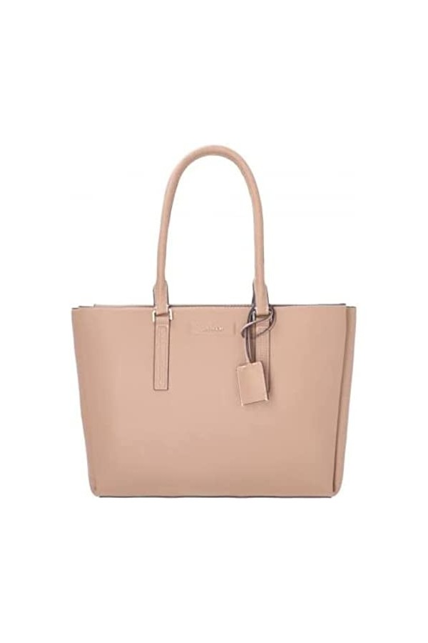 Calvin Klein Dressed Slim Tote, Habillé Femme, Safari Canvas, Taille Unique