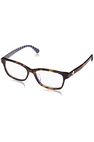 Kate Spade Kariane/f Sunglasses, Havana Blue, 53 Unisex