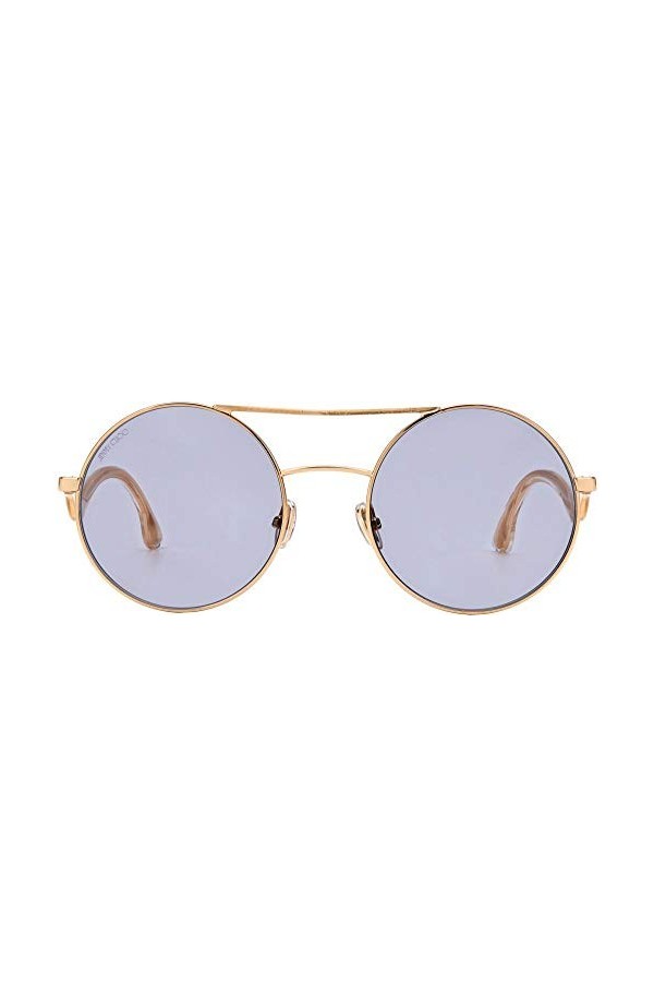 Jimmy Choo Lunettes de soleil MAELLE/S pour femme, Doré/lilas, 54