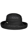 Seeberger Chapeau Dilara en Paille Chapeau pour Femme Chapeau de Soleil Taille Unique - Olive Clair 