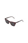KOMONO Jodie Burgundy Lunettes de soleil unisexes œil de chat en éco acétate pour hommes et femmes avec protection UV et verr