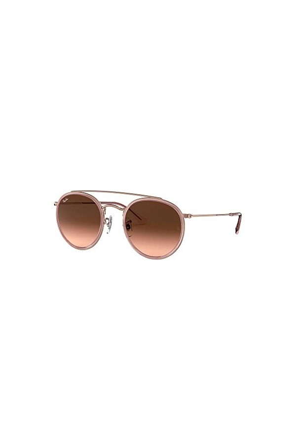 Ray-Ban 0RB3647N 9069A5 51 Montures de Lunettes, Rose Pink/Pink Gradient Brown , Mixte Adulte