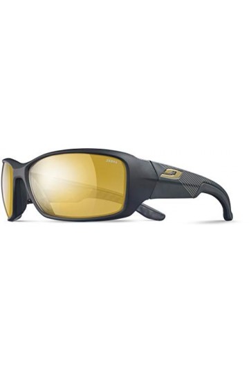 Julbo Run Lunettes de Soleil Homme, Noir Mat/Noir, 46
