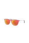 Ray-Ban Izzy Montures de Lunettes, Rose Fuchsia Fluo Trasp Rubber , 50 Fille