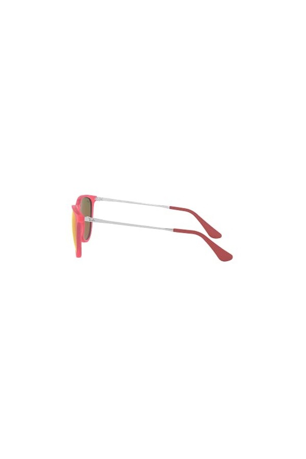 Ray-Ban Izzy Montures de Lunettes, Rose Fuchsia Fluo Trasp Rubber , 50 Fille