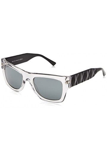 Jimmy Choo Dude/S Lunettes de Soleil, Gris, 48 Femme