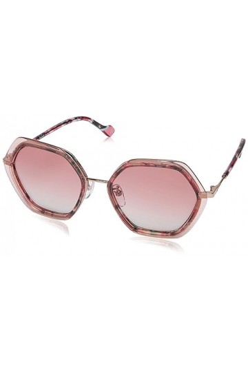 Yalea GAFAS DE Sol Lunettes de Soleil, Shiny Red Gold, 54/18/135 Femme