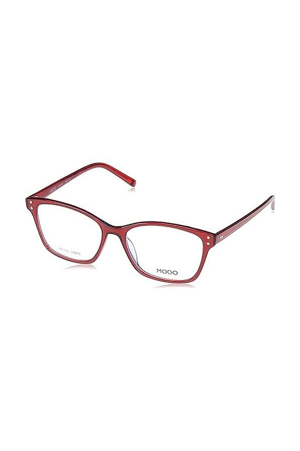 MODO & ECO 6617 Lunettes de Soleil, Rouge/Bleu, 54 Femme