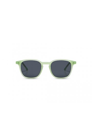 KOMONO Maurice Leaf Lunettes de soleil unisexes carrées en acétate pour hommes et femmes avec protection UV et verres polaris