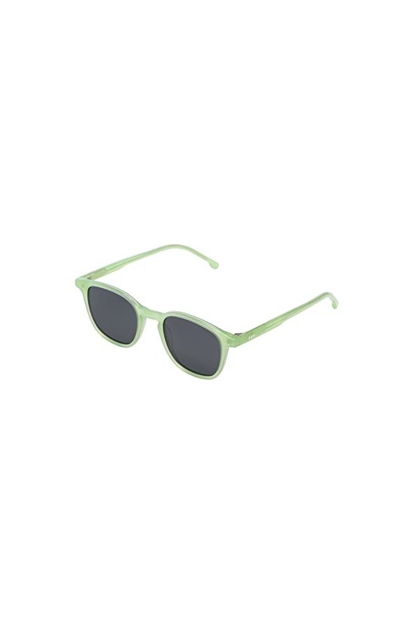 KOMONO Maurice Leaf Lunettes de soleil unisexes carrées en acétate pour hommes et femmes avec protection UV et verres polaris