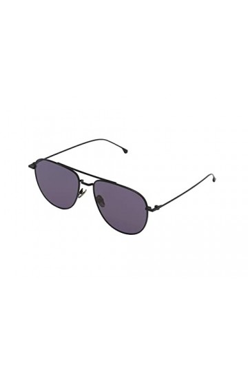 KOMONO Curtis Deep Purple Lunettes de soleil unisexes Aviator en acier inoxydable pour hommes et femmes avec protection UV et