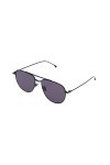 KOMONO Curtis Deep Purple Lunettes de soleil unisexes Aviator en acier inoxydable pour hommes et femmes avec protection UV et