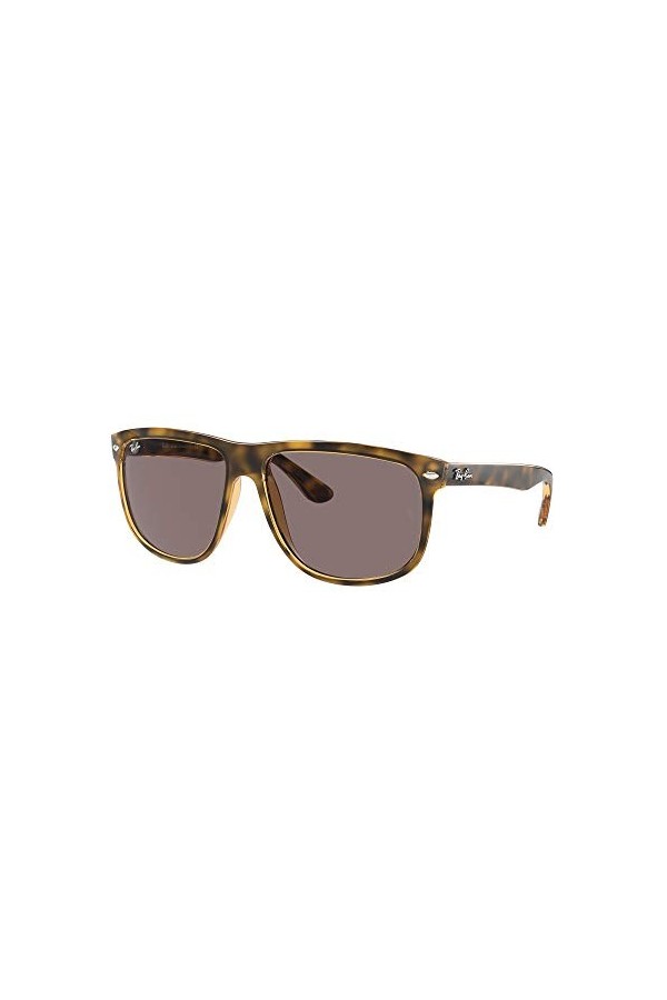 Ray-Ban Lunettes de Soleil, Havane Clair, 60 Mixte Adulte
