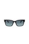 Ray-Ban Lunettes de Soleil, Cristal Noir/Bleu ombré, 53/20/145 Mixte Adulte