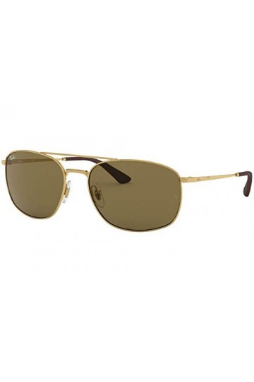 Ray-Ban RB3654-001/73 Montures de Lunettes, Oro, 60.0 Mixte Adulte